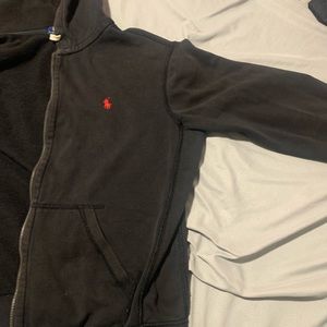 Ralph Lauren fleece zip up hoodie Size M
